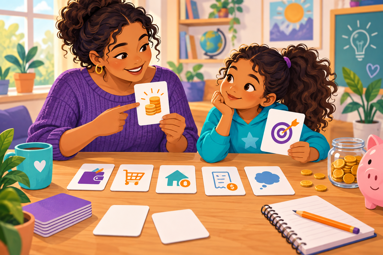 Money Words at the Table: A Family Vocabulary Game