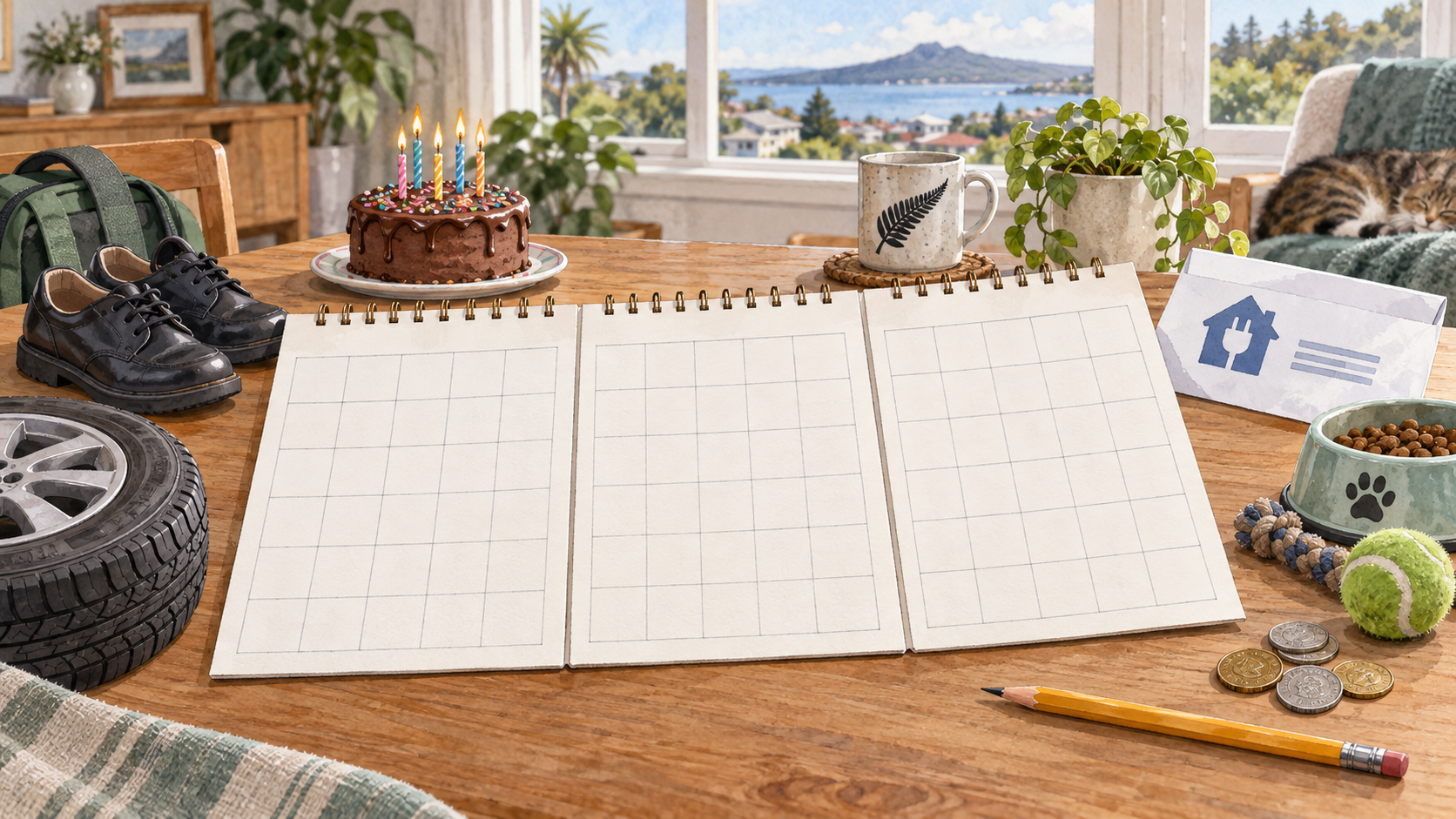 The 90-Day Irregular-Costs Notebook: Find the Expenses a Monthly Budget Misses