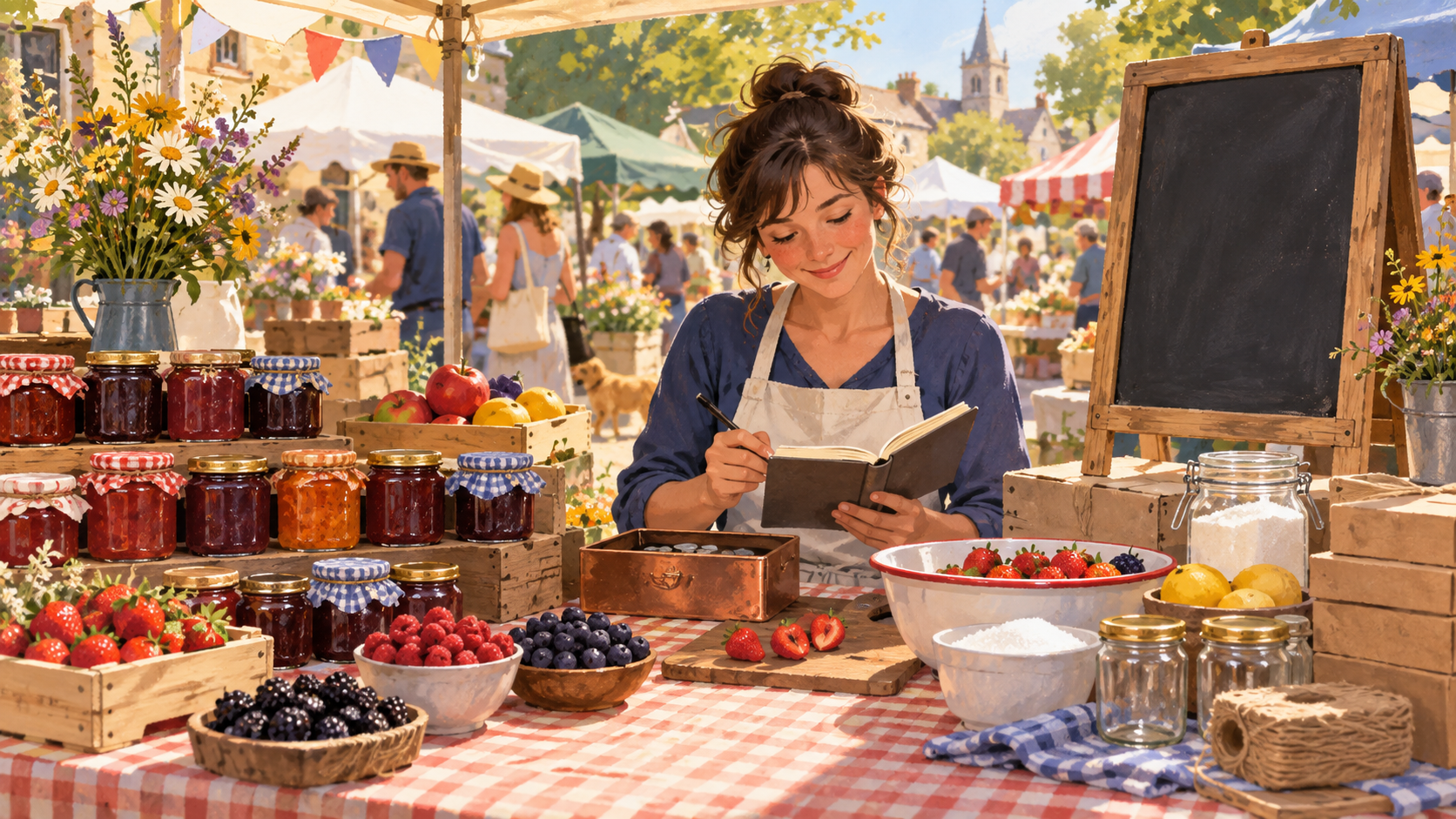 The Busy Stall With an Empty Cash Tin: A Fictional Market-Day Lesson