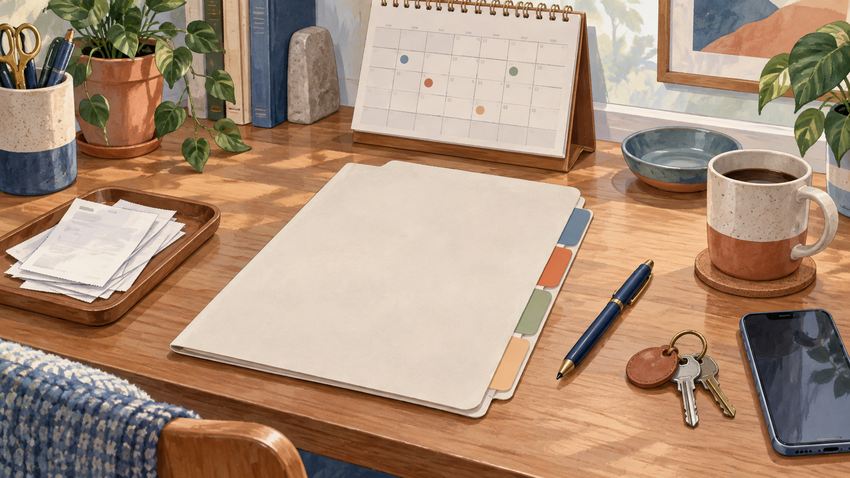 The One-Page Money Admin Folder: A Small Habit That Prevents Big Scrambles