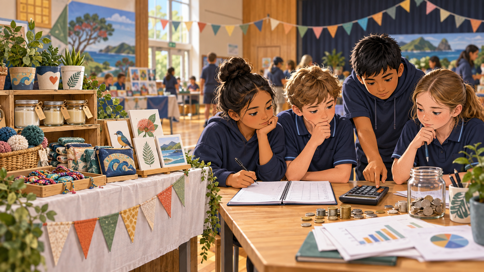 The School Market That Sold Out but Lost Money: A Fictional Story